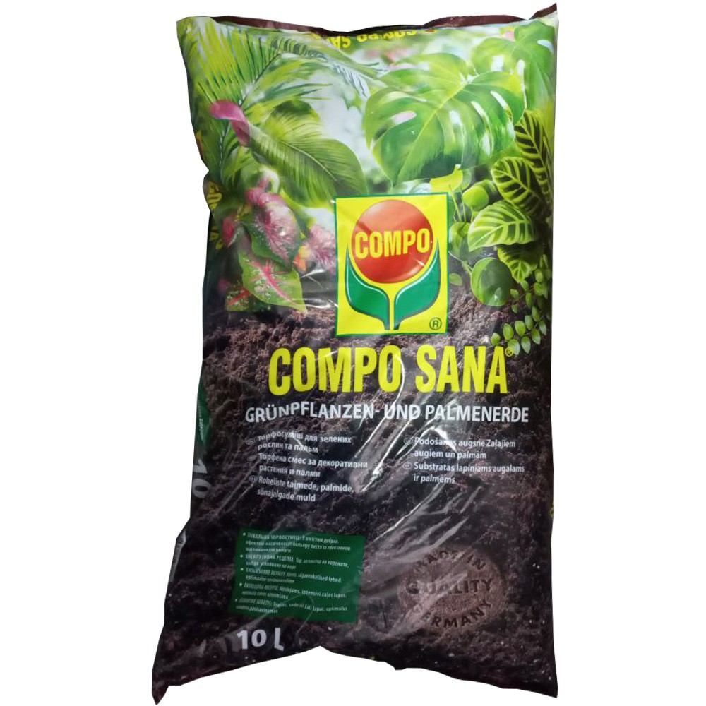 Торфосуміш Compo для декоративно-листяних рослин і пальм 10 л 1431