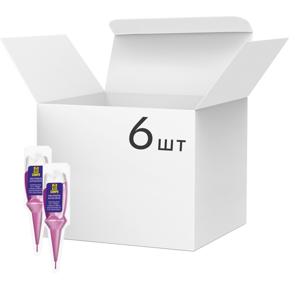 Набір аплікаторів Compo для охідей 30 мл 6 шт N3275-6